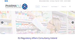 Desktop Screenshot of pharmafile.ie